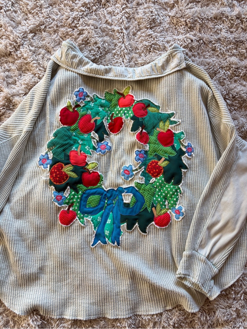 Upcycled Free People Shacket